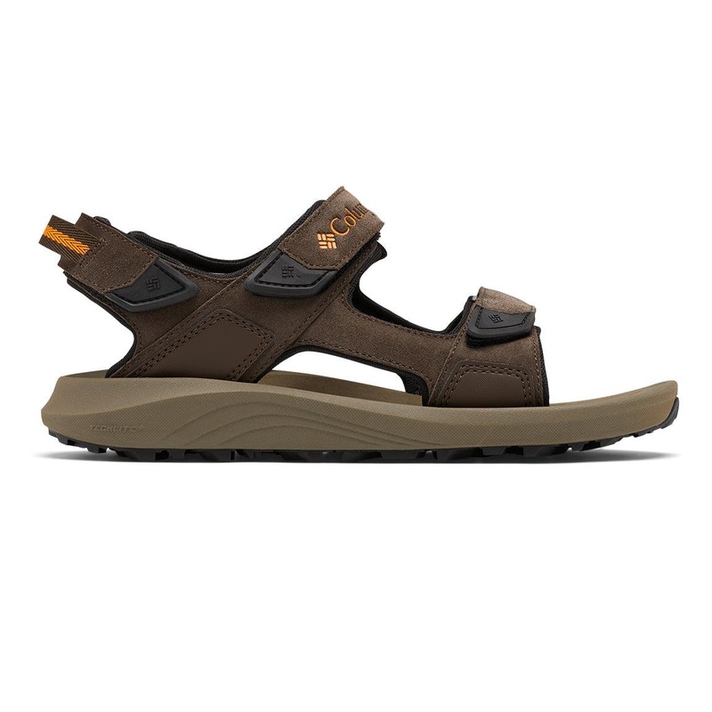 Trailstorm Hiker 3-Strap Sandal – Men Cordovan/Gold Amber 7