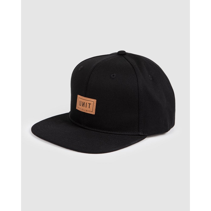 Unit Trade Snapback Cap BLACK OSFM
