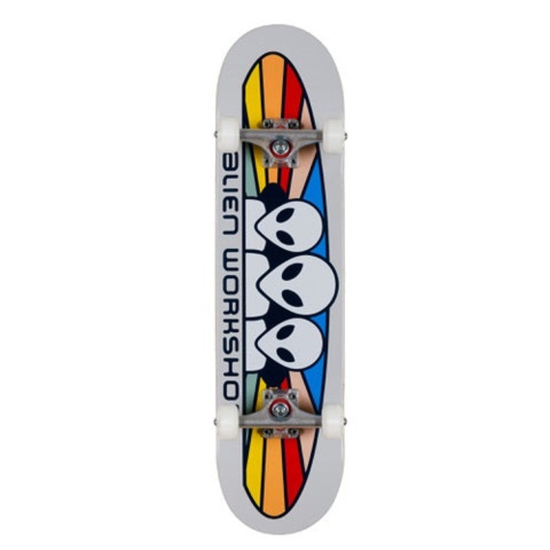 Alien Workshop Spectrum Grey Skateboard – 7.75″