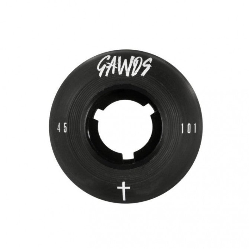 Antirocker 45mm/101A black 4-pack