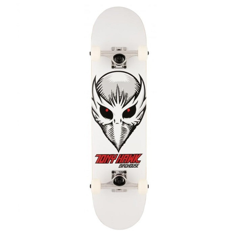 Birdhouse Stage 1 Birdman Head White Skateboard – 7.5″