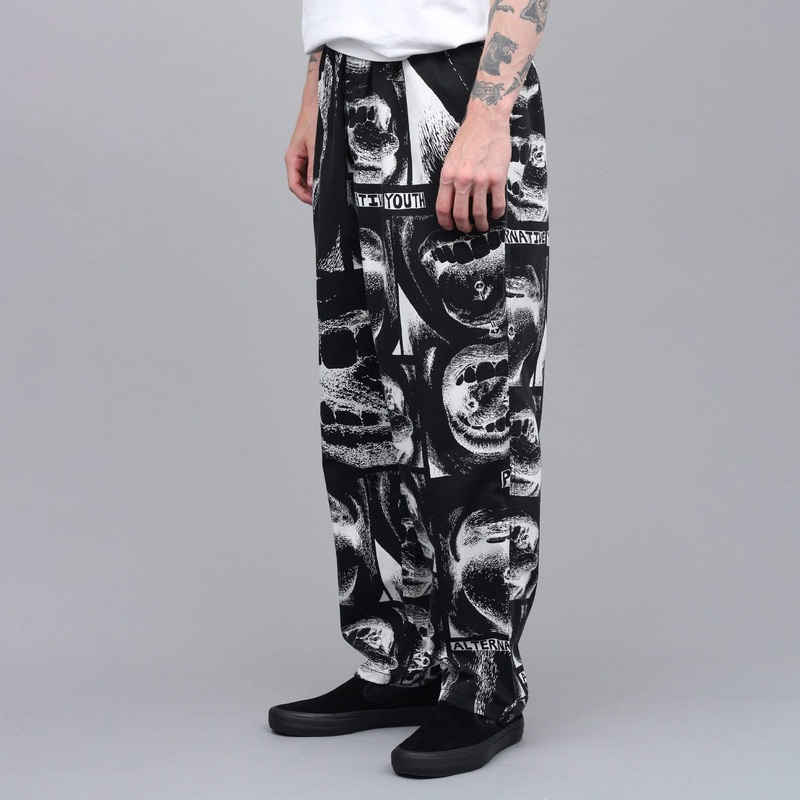 Polar X Iggy Alternative Youth Surf Pants Black Small