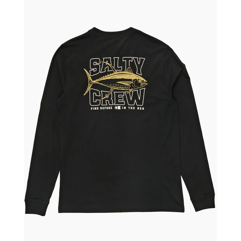Salty Crew Big Game Longsleeve Tee Black S