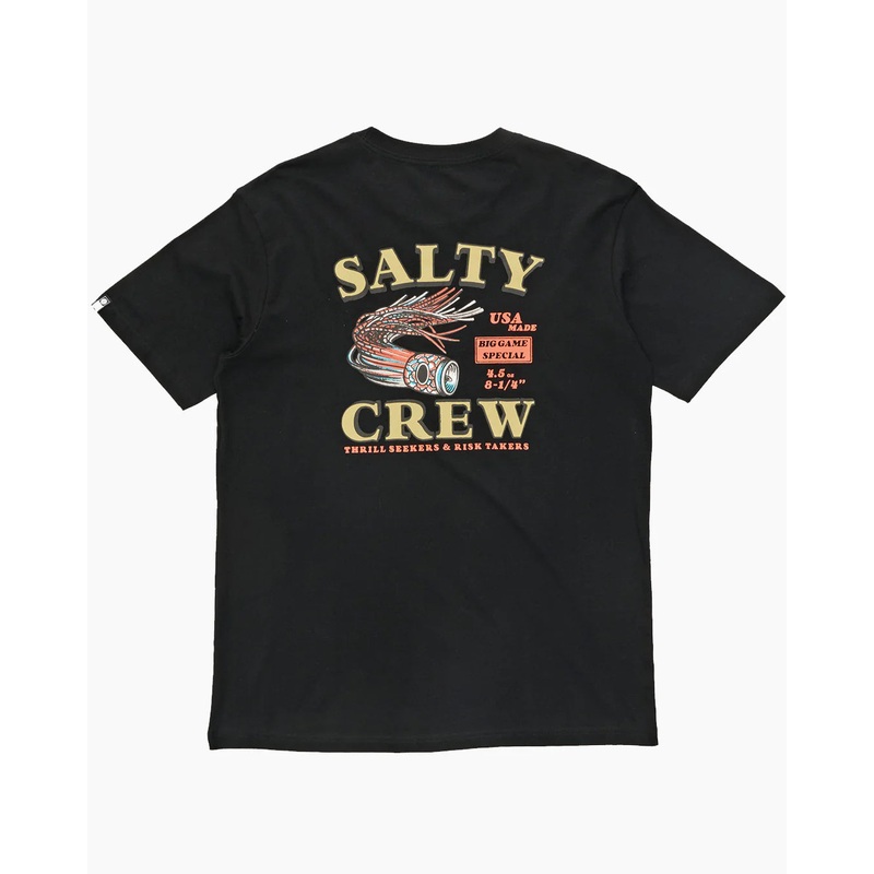 Salty Crew Lure Premium Tee Vintage Black S