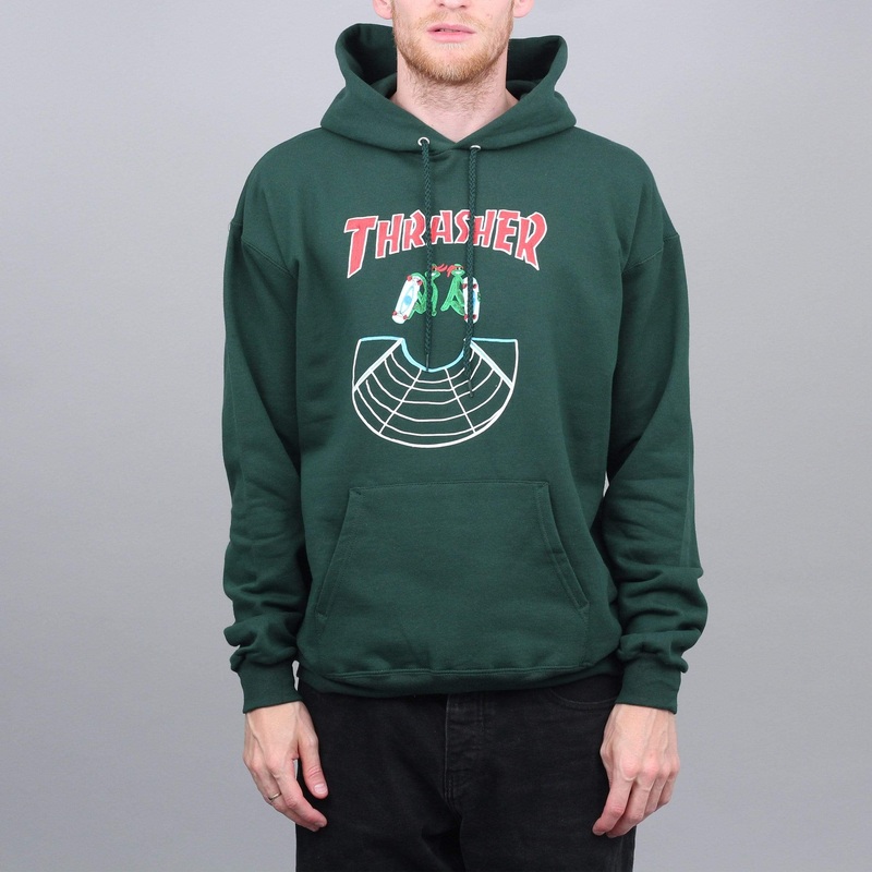 Thrasher Doubles Hood Forest Small
