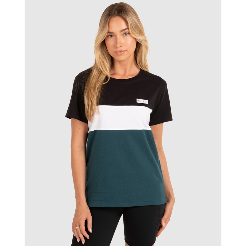 Unit Coco Ladies Tee DK TEAL 6/2XS