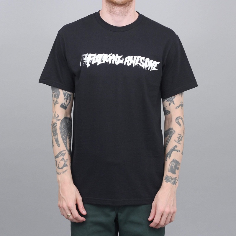 Fucking Awesome Stamp T-Shirt Black Small