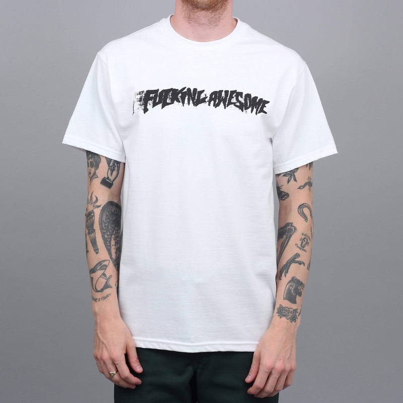 Fucking Awesome Stamp T-Shirt White Small