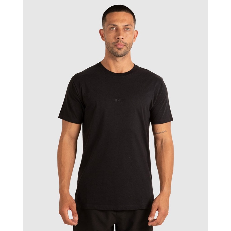 Unit Central Tee BLACK S