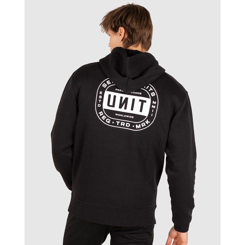 Unit Clate Hoodie BLACK S