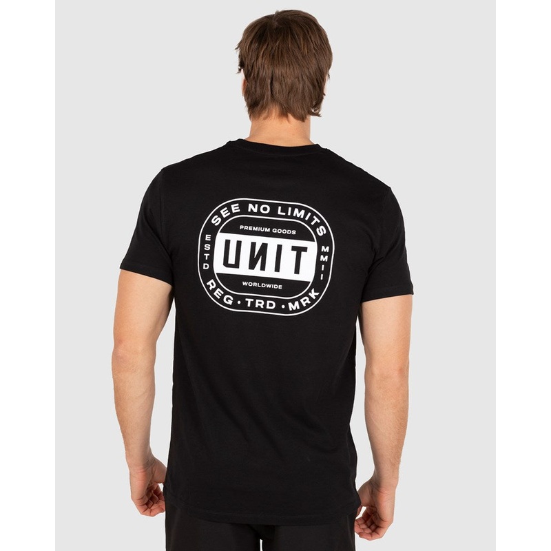 Unit Clate Tee BLACK S