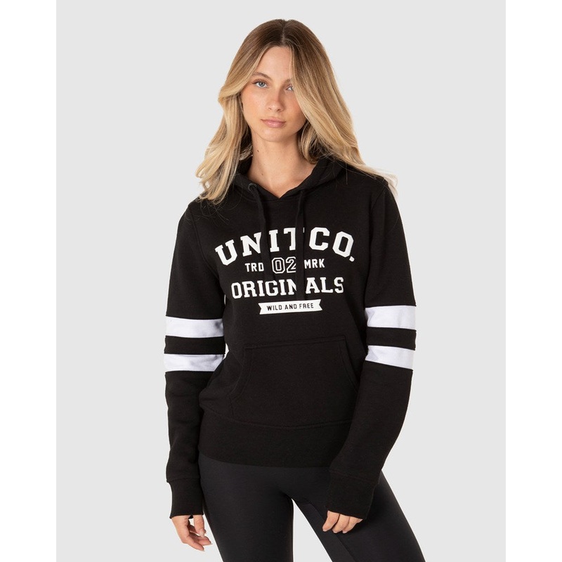 Unit College Ladies Fleece BLACK 6/2XS