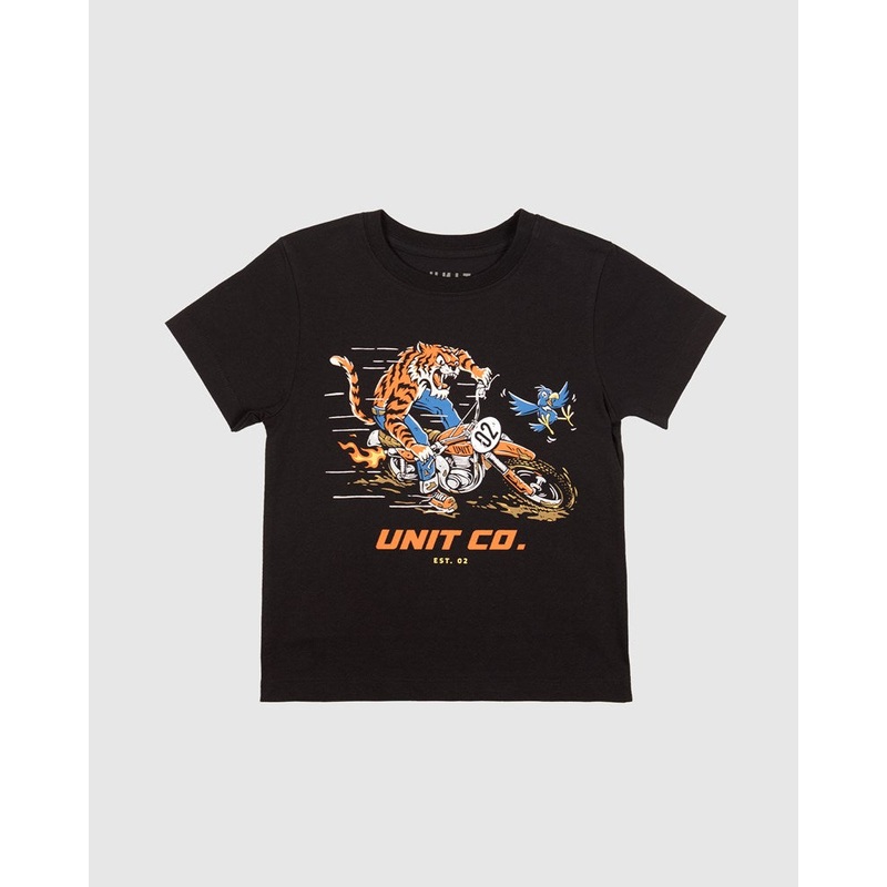 Unit Fearless Kids Tee BLACK 0