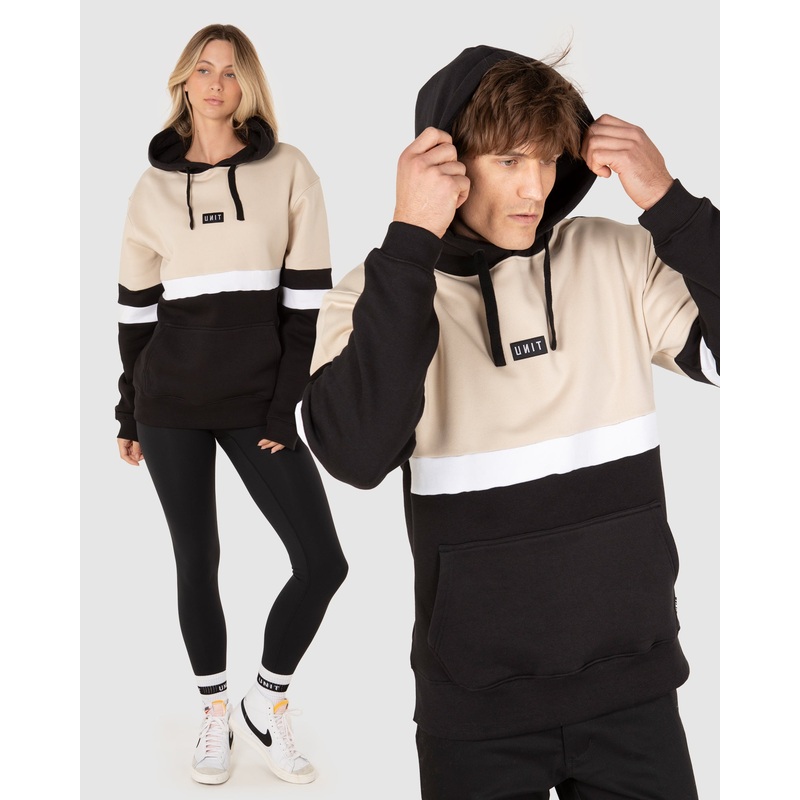 Unit Stash Unisex Hoodie BLACK XS