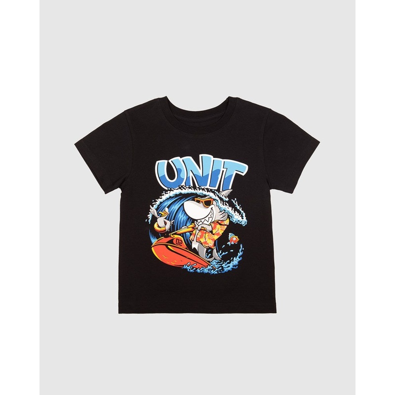 Unit Stay Cool Kids Tee BLACK 0