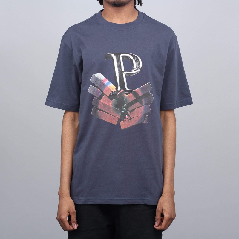 Palace P Smish T-Shirt Navy Small