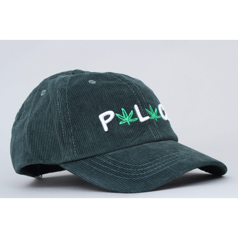 Palace Pwlwce Cord 6-Panel Cap Green