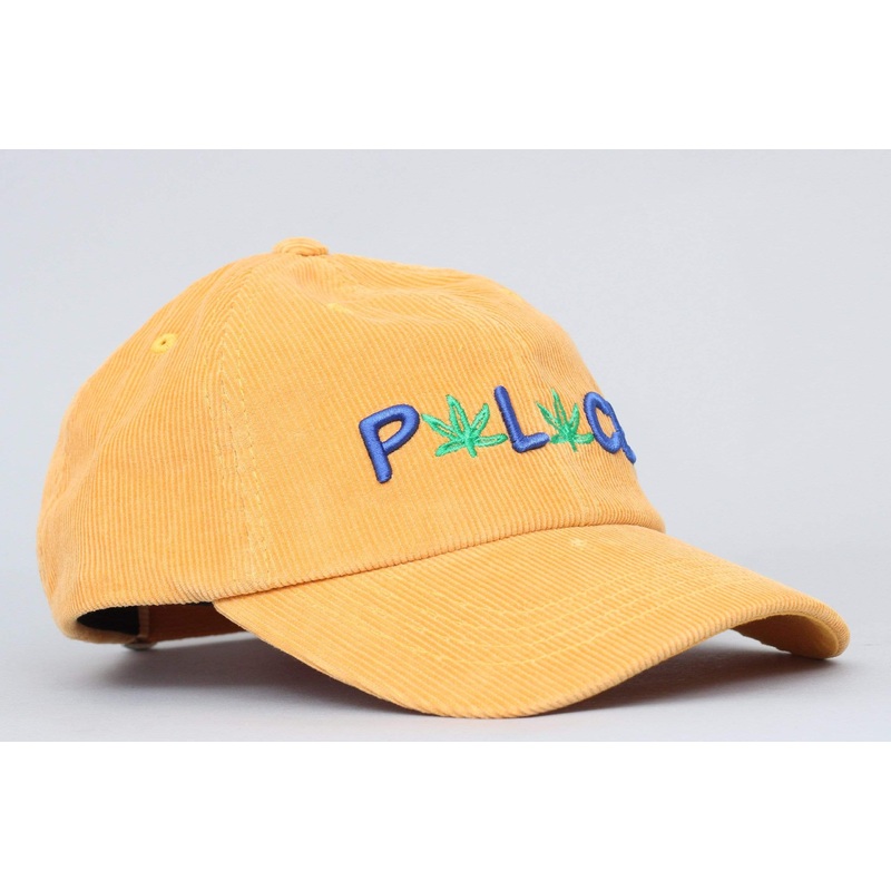 Palace Pwlwce Cord 6-Panel Cap Yellow