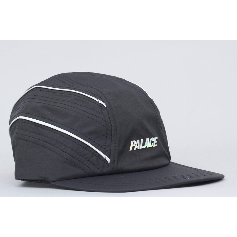 Palace S-Runner Shell Hat Black / Pearl