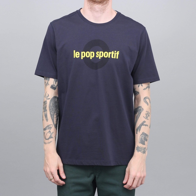 Pop Trading Le Pop Sportif T-Shirt Navy Small
