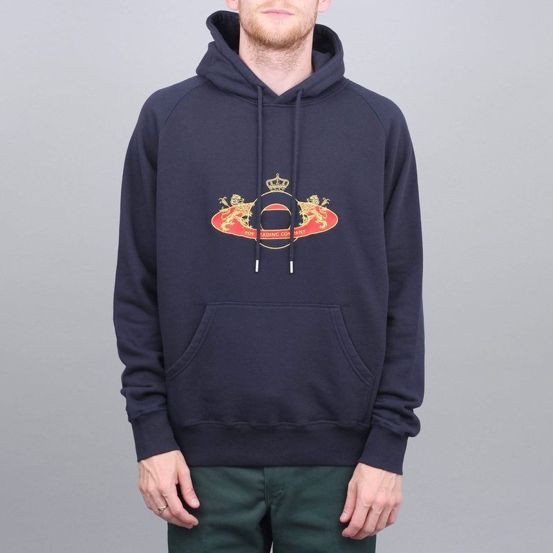 Pop Trading Royal O Hood Navy Small