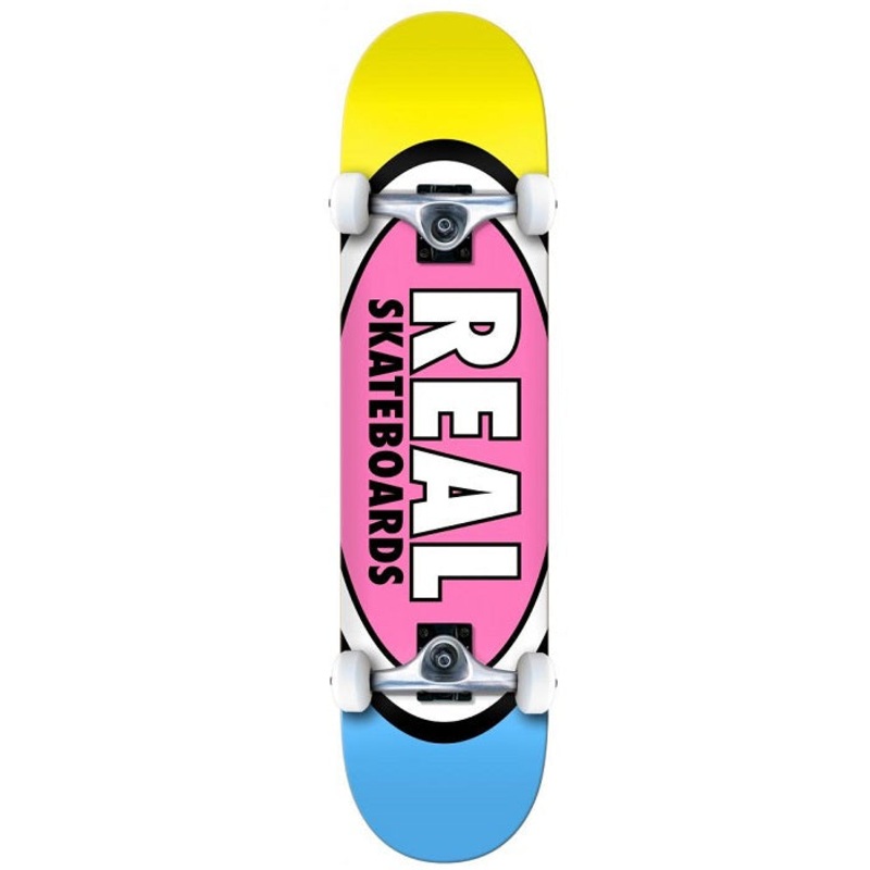 Real Team Edition Oval Mini Skateboard – 7.3″