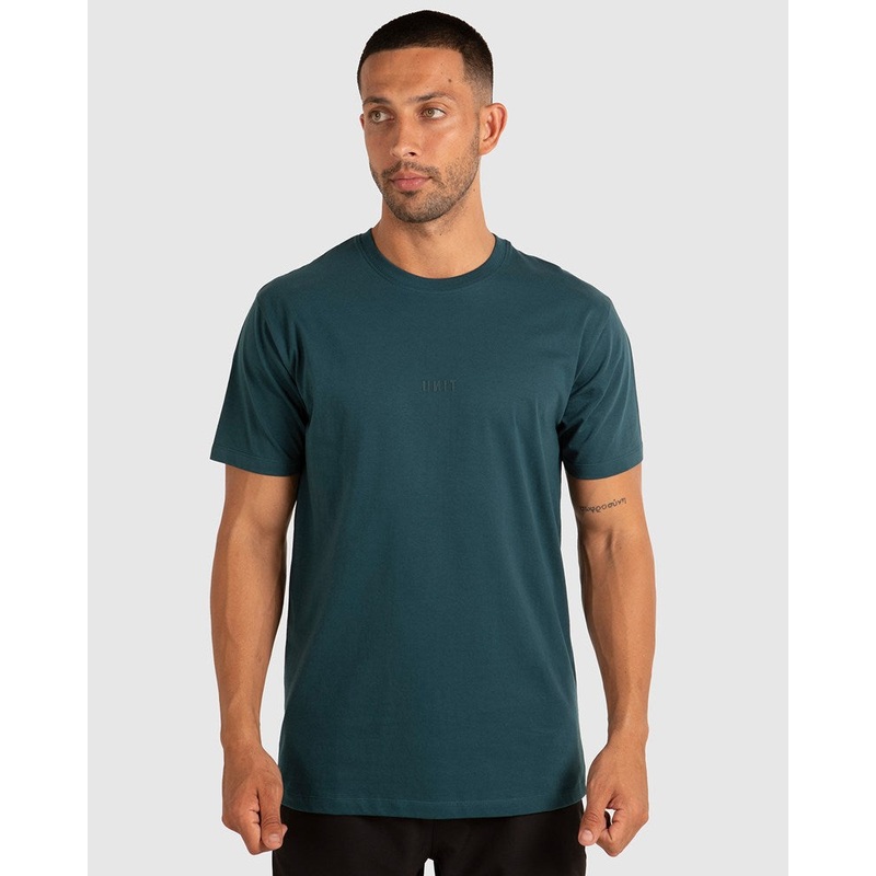 Unit Central Tee DK TEAL S