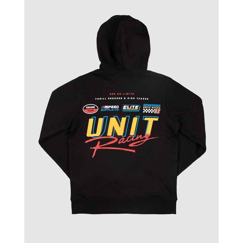 Unit Racing Team Youth Hoodie BLACK 10