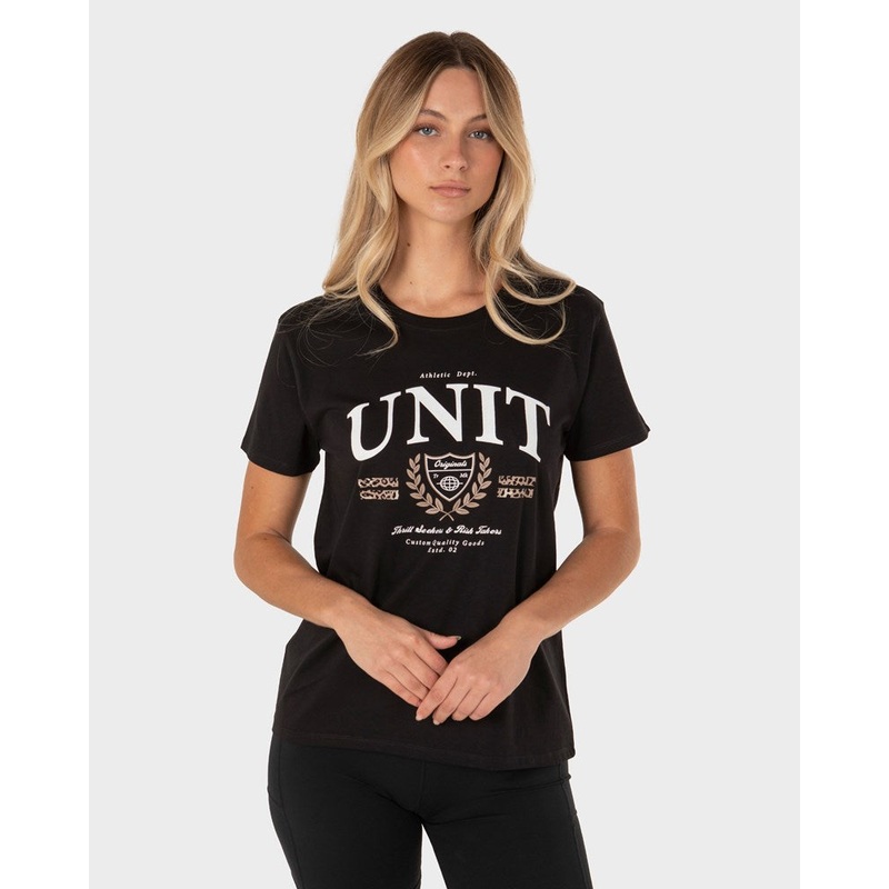 Unit Triumph Womens Tee BLACK 6/2XS