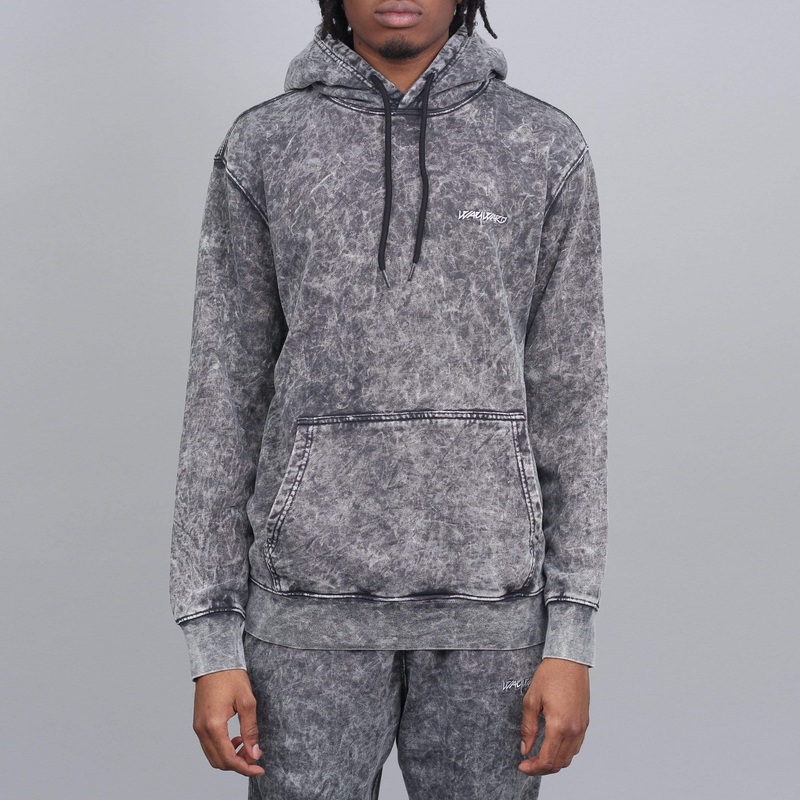 Wayward Acid Terry Hood Black Small