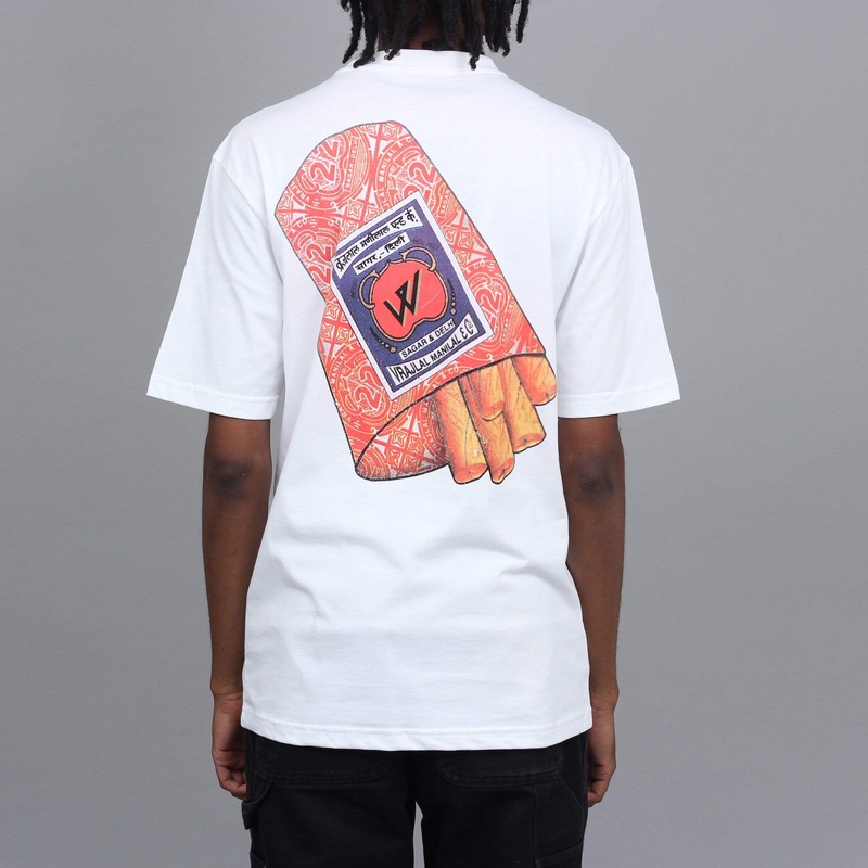 Wayward Ciggies T-Shirt White Small