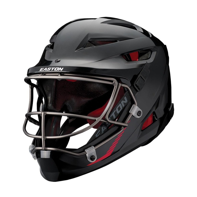 Easton Hellcat Slo-Pitch Helmet S/M White