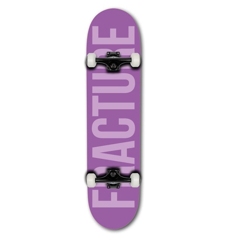 Fracture Fade Purple Skateboard – 7.75″