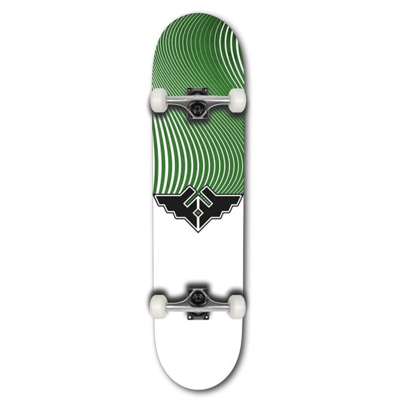 Fracture Wings V4 Green Skateboard – 7.75″