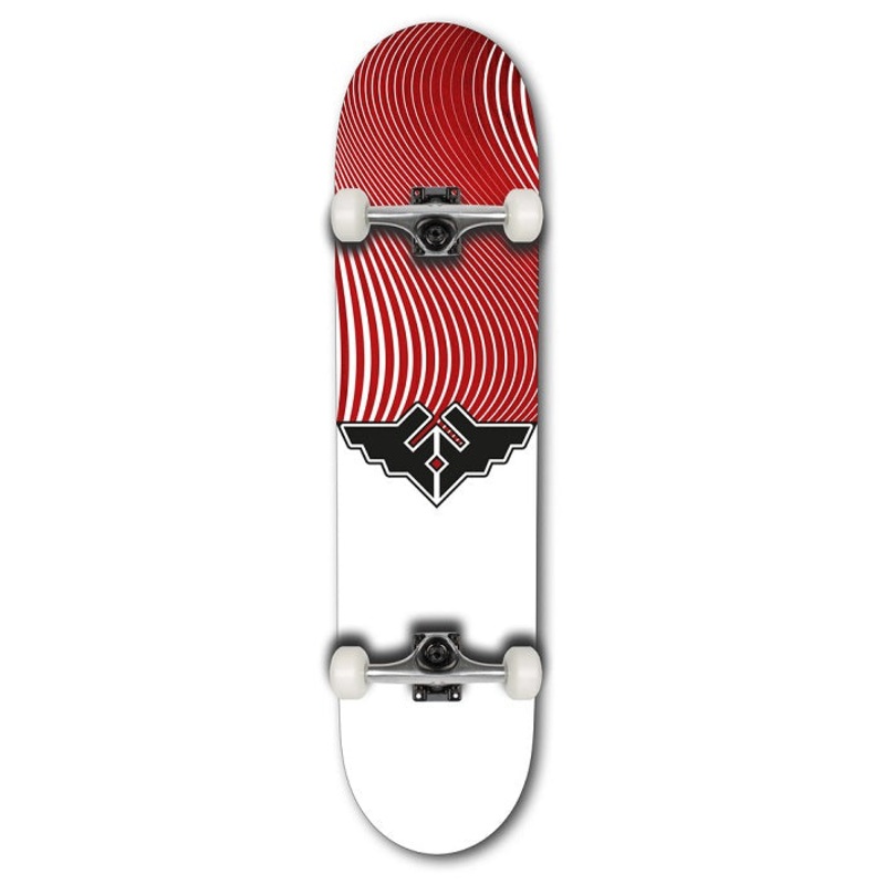 Fracture Wings V4 Red Skateboard – 7.75″