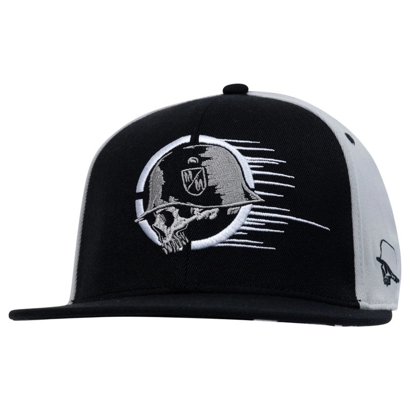 Metal Mulisha Beam Flex Hat BLACK GREY S/M