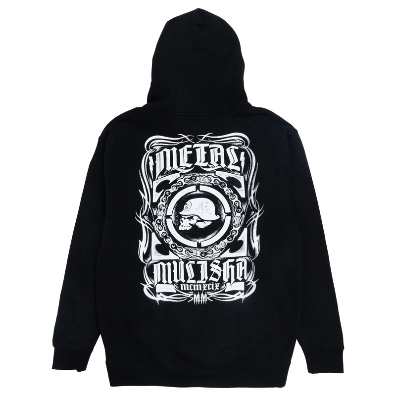 Metal Mulisha Classic Heavy Zip Hoodie BLACK S