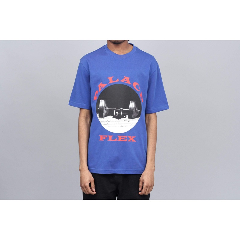 Palace P-Flex T-Shirt Blue Small