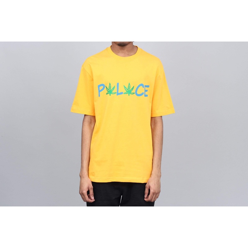 Palace Pwlwce T-Shirt Yellow Small