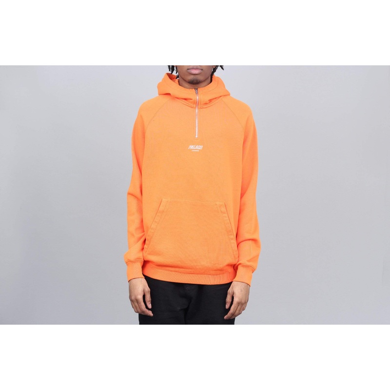 Palace Q-Zip Hood Orange Small