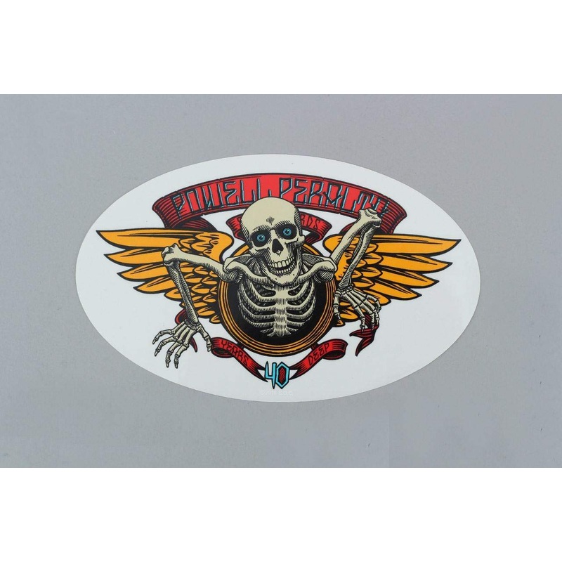 Powell 40th Anniversary Sticker