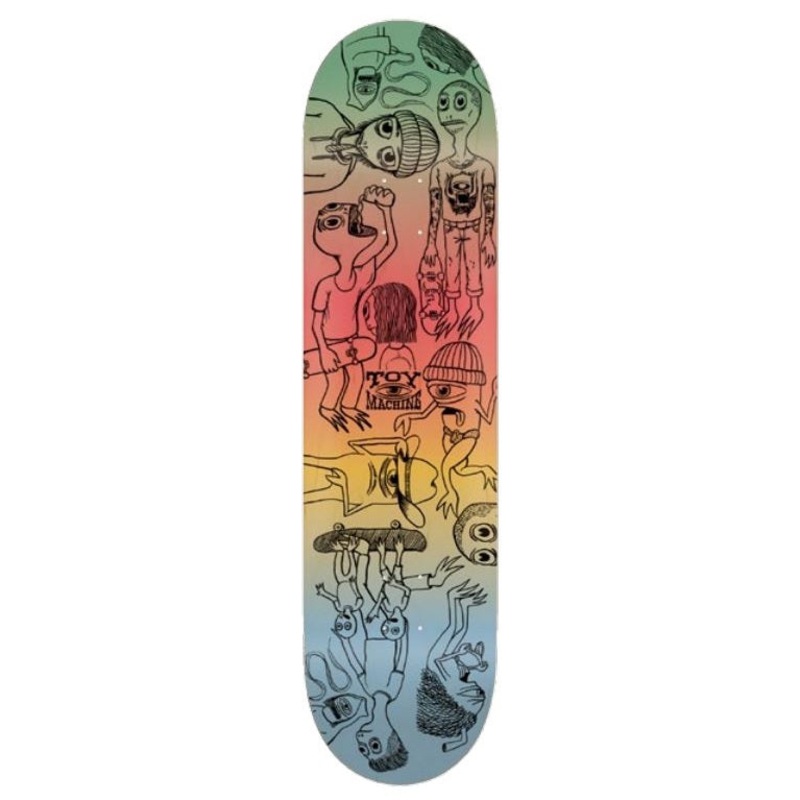 Toy Machine Characters Skateboard Deck – 8.0″