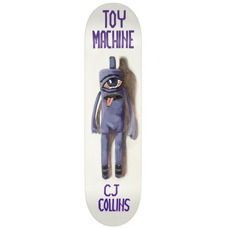 Toy Machine Collins Doll Skateboard Deck – 7.75″
