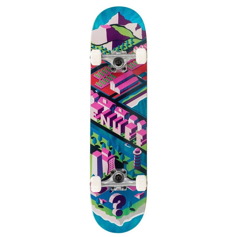 Enuff Isotown Blue Skateboard – 7.75″