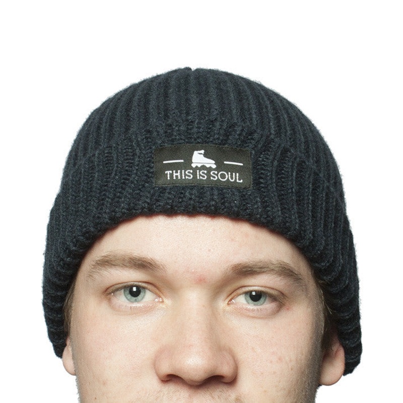 Knit beanie navy
