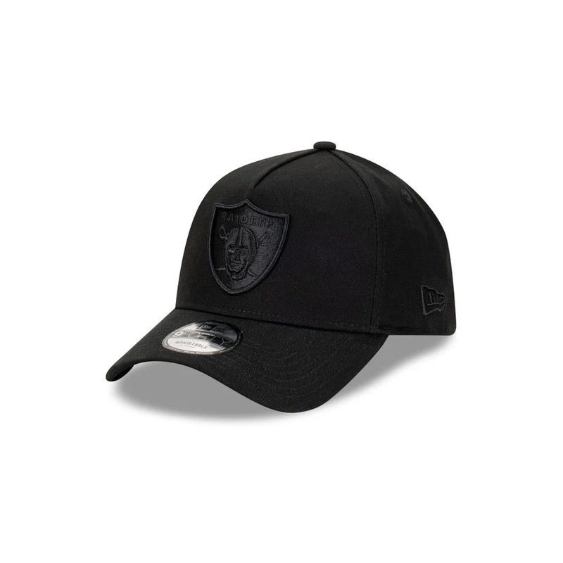 New Era Las Vegas Raiders Black 9FORTY A-Frame Snapback OSFM