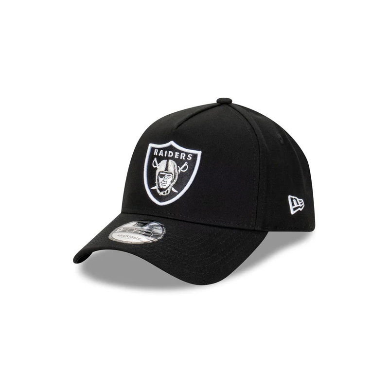 New Era Las Vegas Raiders Black Official Team Colour 9FORTY A-Frame Snapback OSFM