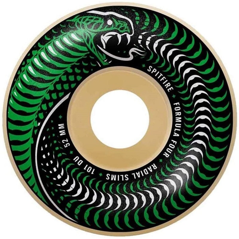 Spitfire Formula Four Venomous Radial Slim Skateboard Wheels – 52mm 101a