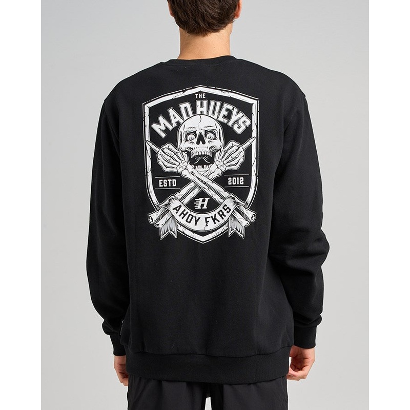 The Mad Hueys AHOY FKRS SHIELD | CREW BLACK S