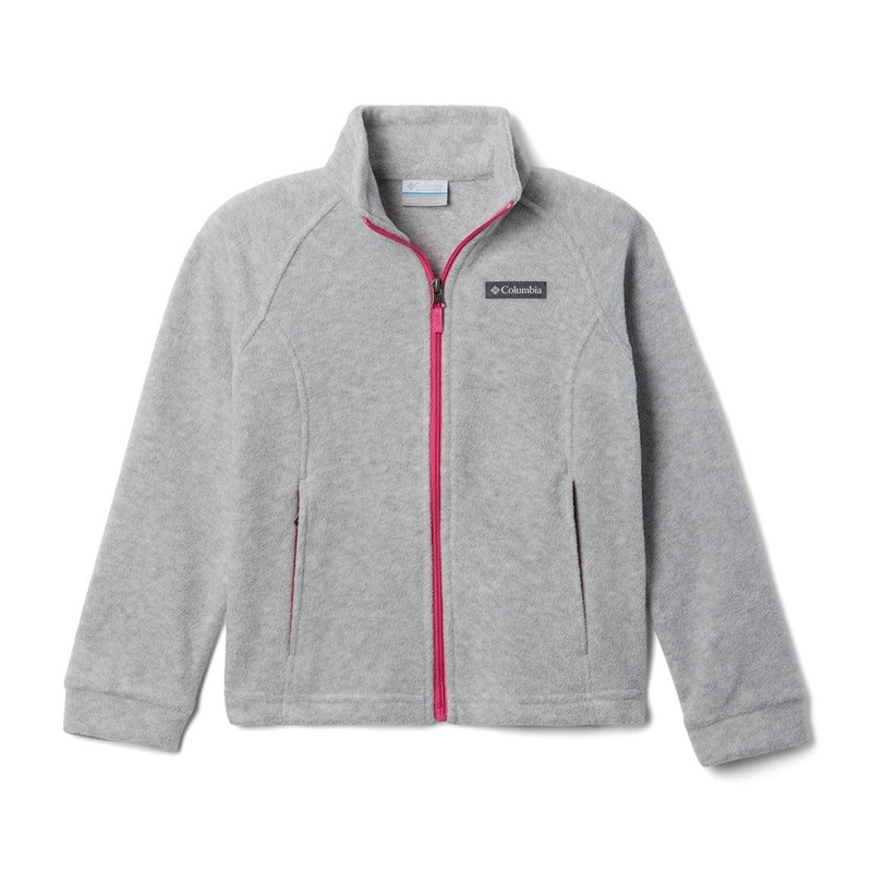 Benton Springs Fleece Jacket – Girls XXS Cirrus Grey